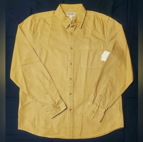 Men's Arizona Long Sleeve Button Down Shirt. Size Medium - Picture 3 of 7