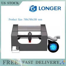 Longer RAY5 Laser Engraver Enclosure W/Exhaust Fan & Pipe Protective Cover US