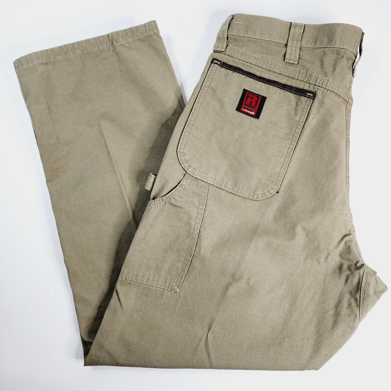 Wrangler Riggs Ripstop Utility Pants Carpenter 36X31 Heavy Duty Workwear |  eBay