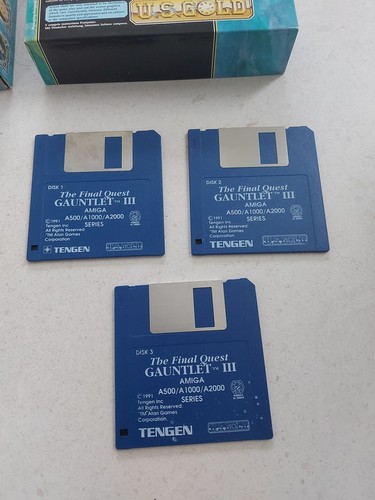 GAUNTLET iii Commodore Amiga Big Box Edition Juego 1991 CBM The Final Quest 3 - Imagen 9 de 9