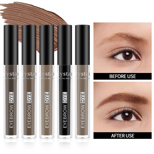 Eyebrow Dye Cream Semi-permanent Eyebrow Tint Dye Long lasting Makeup Beauty - Picture 6 of 27