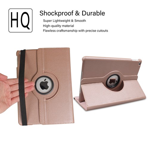 iPad Air 2 Hülle 9,7" 360 Grad drehbar Case/Cover mit Auto Wake/Sleep - Bild 49 von 72