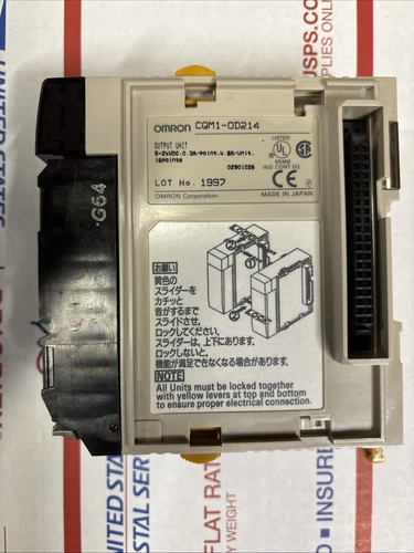 OMRON TRANSISTOR OUTPUT MODULE CQM1-OD214