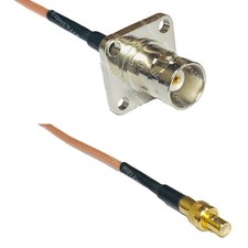 RG316 BNC Flange Female to SMB MALE RF Cable Rapid-SHIP LOT