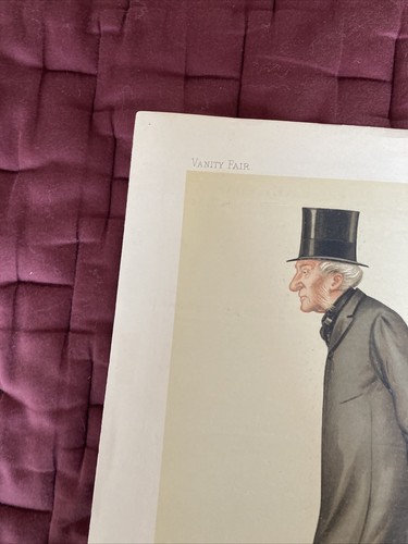 Vanity Fair Vintage Spy Print: House of Percy ,June 14, 1884 - Picture 3 of 6