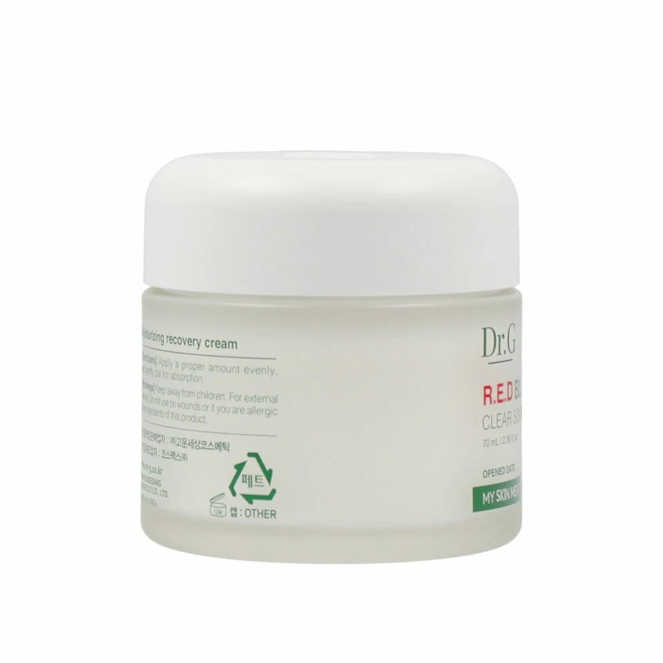 US CA SELLER Dr.G Red Blemish Clear Soothing Cream 70ml RECEIVE IN 2-3 DAYS! - Image 2 of 4