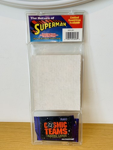 *POGS* Skybox SKYCAPS DC Comics RETURN OF SUPERMAN - Plus Cosmic Team Cards - Picture 4 of 4