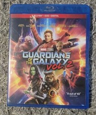 Guardians of the Galaxy: Volume 2 (Blu-ray, dvd 2017) + Digital Code