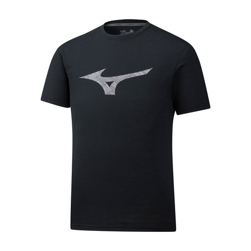 Camiseta Pullover Mizuno Heritage RB K2GA900309 Para Hombre Negra Cuello Redondo Manga Corta - Imagen 16 de 25