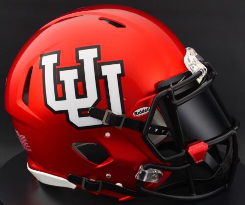 UTAH UTES NCAA Riddell Speed Full Size REPLICA Football Helmet - Picture 5 of 6
