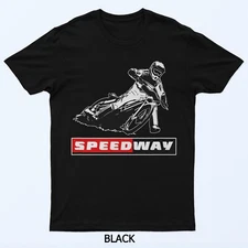 Speedway Motorcycle Railway Sports Motorcycle Racing T-Shirt