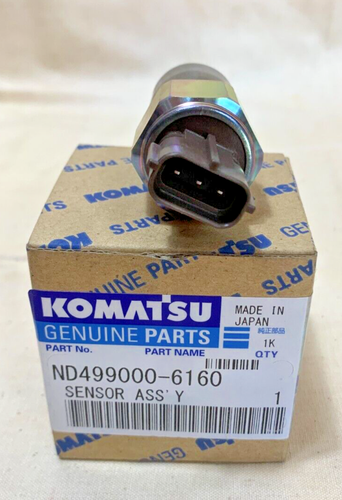 Genuine Komatsu Fuel Pressure Sensor Assembly- ND499000-6160 Made in Japan - Picture 1 of 9