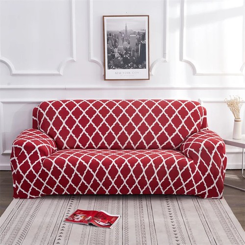 Modern Elastic Sofa Covers Sectional Corner Slipcovers Protector 1/2/3/4 Seater - Bild 9 von 55