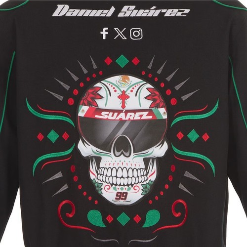 Nascar Daniel Suarez JH Design 99 Mexico Cotton Twill Full Snap Jacket - Bild 9 von 9