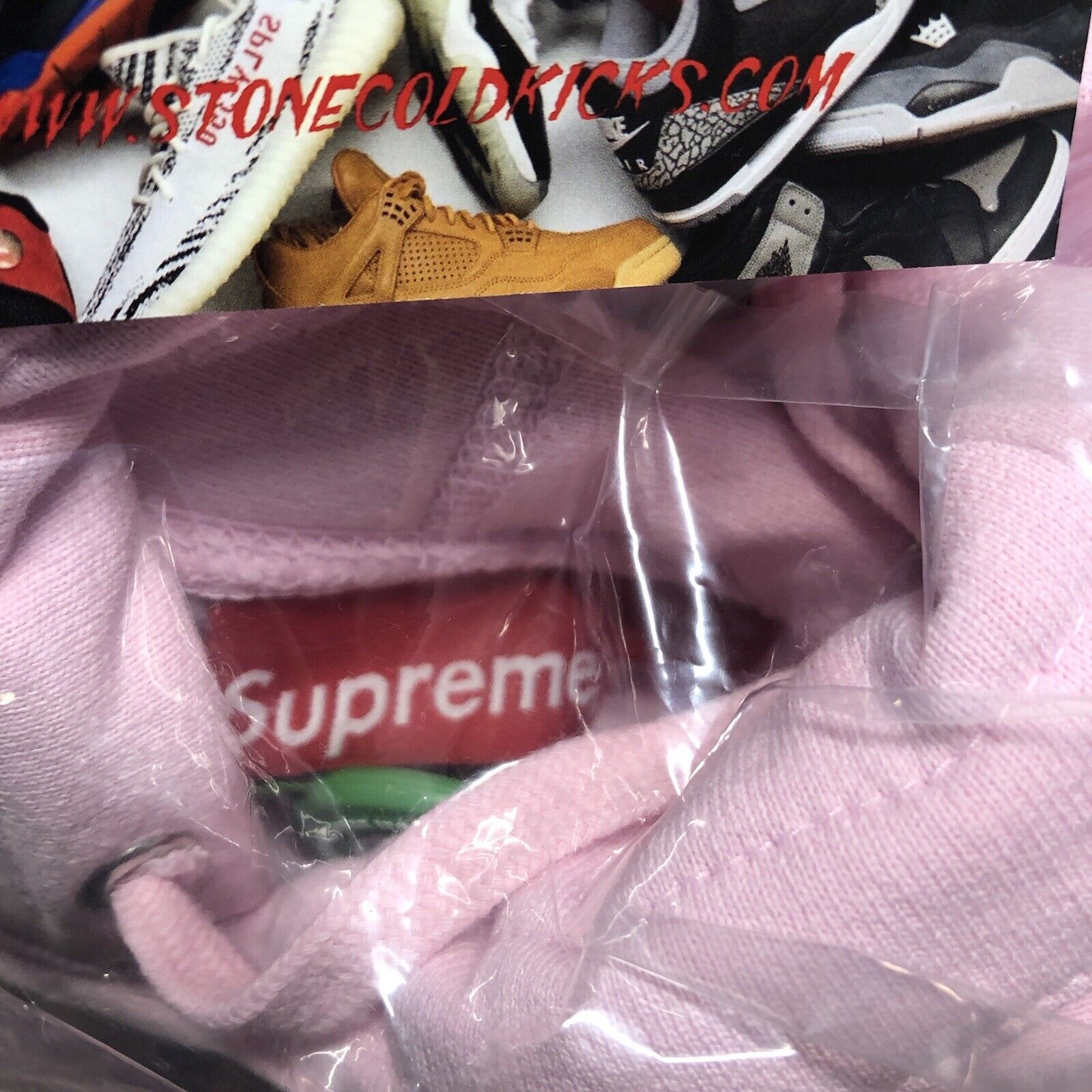 Supreme Bandana Box Logo Hooded Sweatshirt Pink Men's - FW19 - US