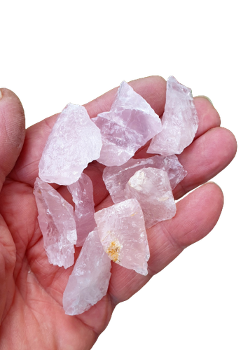 Rose Quartz Handful of Chunks Mineral Natural Raw Gemstone Healing Chakra b - Picture 4 of 5
