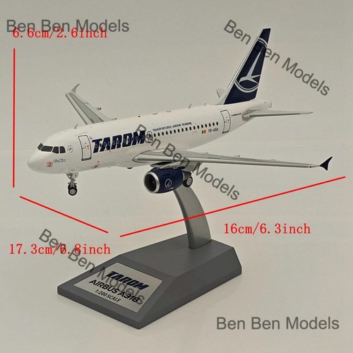 TAROM / Airbus A318 / YR-ASA / IF318RO1124 / A BORDO 200 / CON SOPORTE 1:200 - Imagen 7 de 8