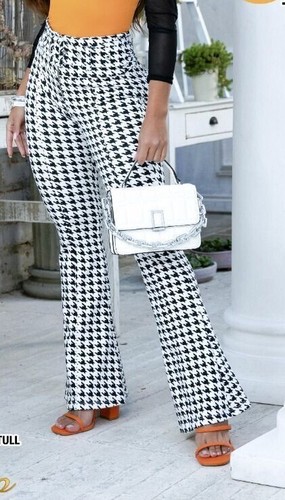 Flare pants with Tummy Control High Waist and Wide Leg pants high waist 546 - Picture 2 of 3