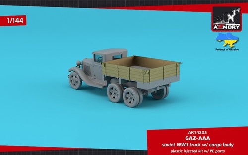 Armory AR14203 - 1/144 - GAZ-AAA Camión de carga soviético Segunda Guerra Mundial Kit de vehículo militar - Imagen 3 de 6