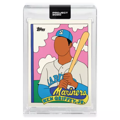 KEN GRIFFEY JR Topps Project 2020 #201 by Fucci  1989 Topps Traded RC #41T