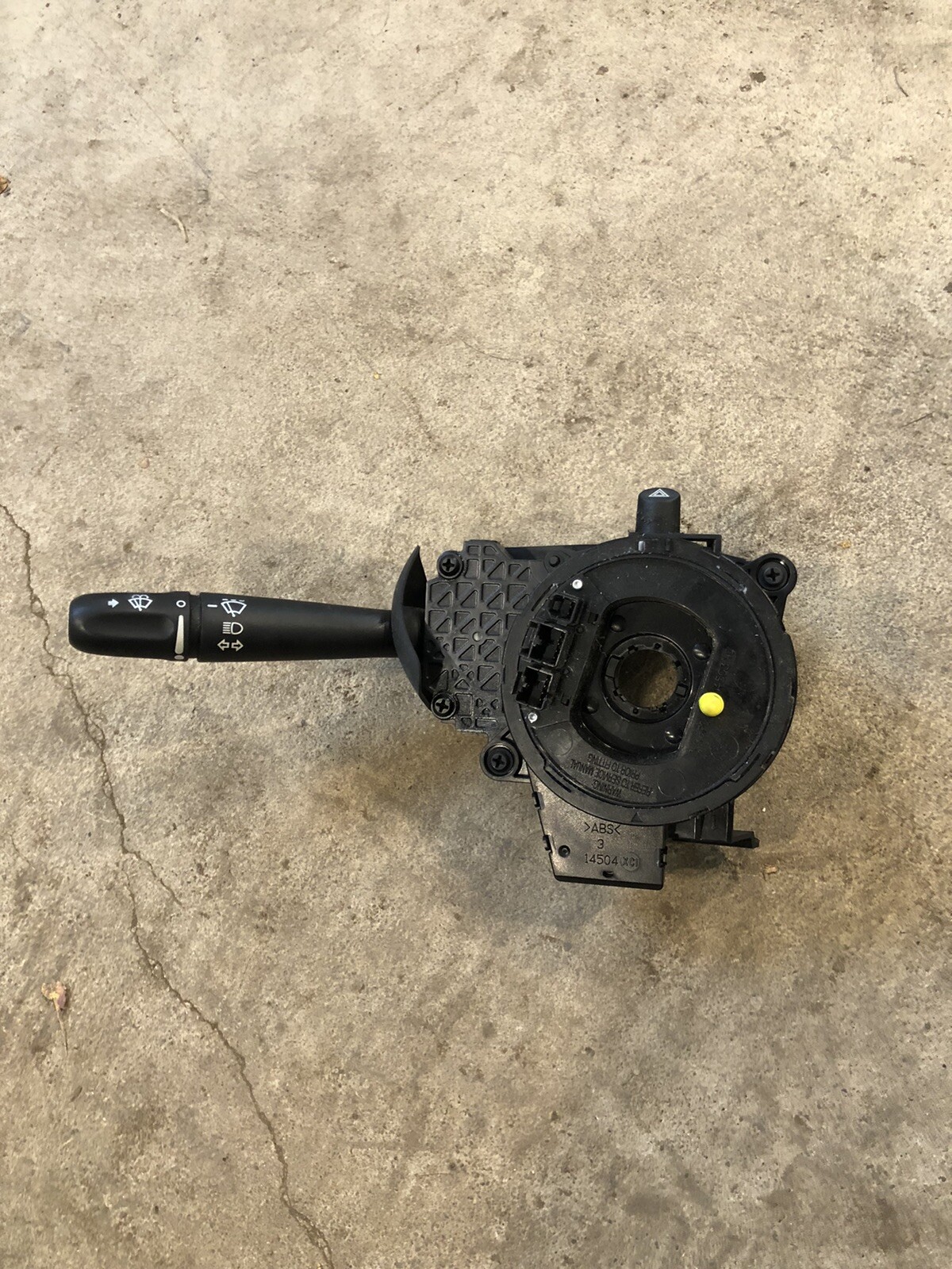 05 07 Dodge Dakota turn signal wiper switch with cable clock spring