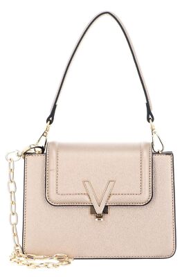 VALENTINO Queens Hand Bag Handtasche Umhängetasche Tasche Oro goldfarben Neu