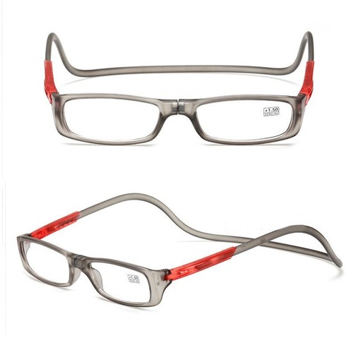 Magnetische Lesebrille hängend Hals Computer Lesebrille Unisex Brille - Bild 11 von 11