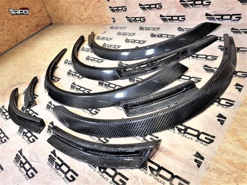 Kit de 8 piezas de bengalas de guardabarros de carbono RPG de 35 mm de arco ancho para 15-21 Subaru WRX STi VA - Imagen 15 de 21