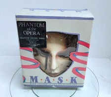 Clay Art Phantom Of The Opera Mask Vintage 1990s 1980s