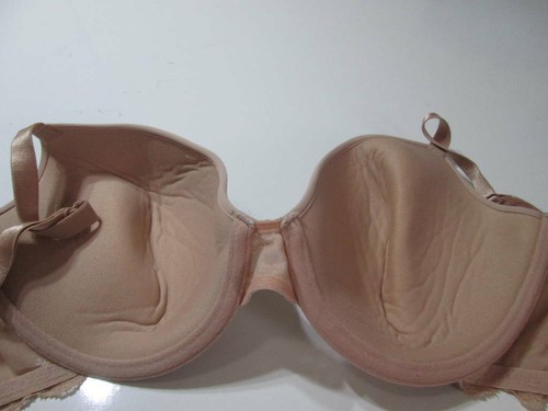 B'tempt'd Bra Size 32DDD Beige Underwired Lined Adjustable Strap Lace Lingerie - Picture 5 of 7