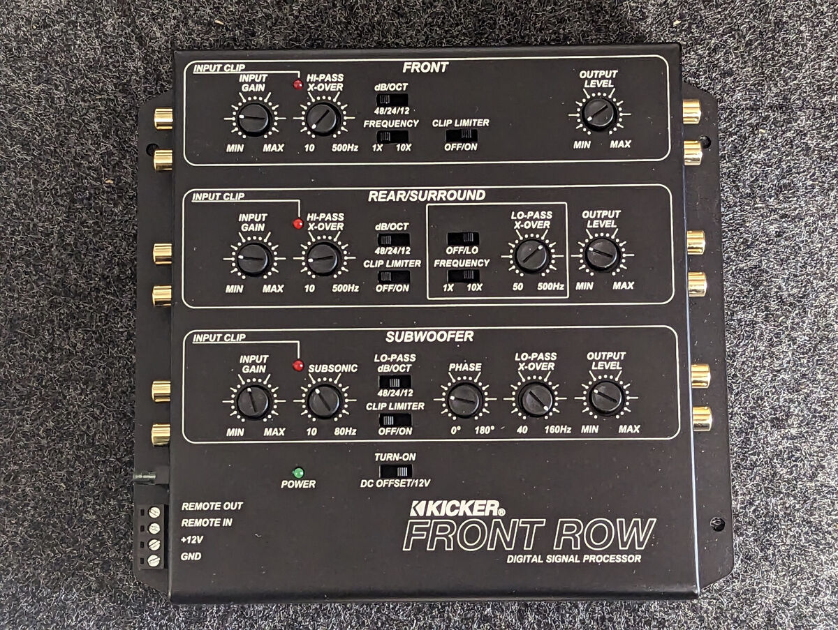 CLEARANCE CLOSEOUT KICKER 12ZXDSP1 OPEN BOX MISSING KNOB | eBay CLEARANCE CLOSEOUT KICKER 12ZXDSP1 OPEN BOX MISSING KNOB | eBay