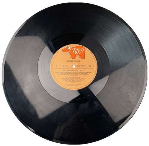 The Bee Gees The Woman In You Vinyl Record 12” 45 RPM Maxi Single 813 800-1 RSO - Picture 6 of 12