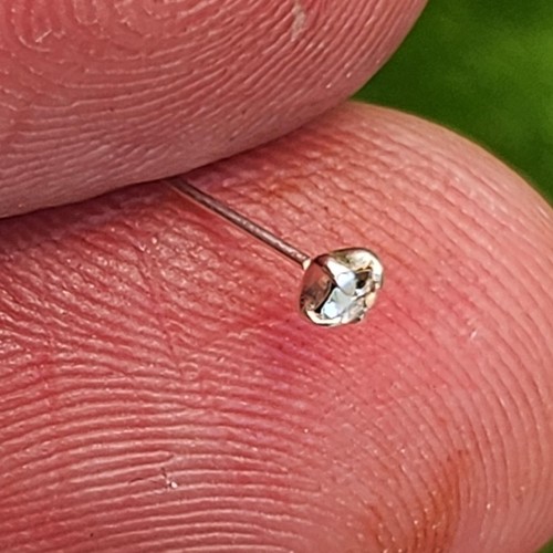 Juego de garra transparente de 2 mm para nariz cuadrada circonita cúbica 22 g... - Imagen 13 de 24