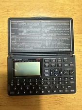 Sharp ZQ-2000 16kb Electronic Organizer Untested For Parts Repair