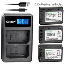 NP-FZ100 Battery LCD Charger for Sony Alpha 9R, a9S, A7R III, A7R3, ILCE-7RM3