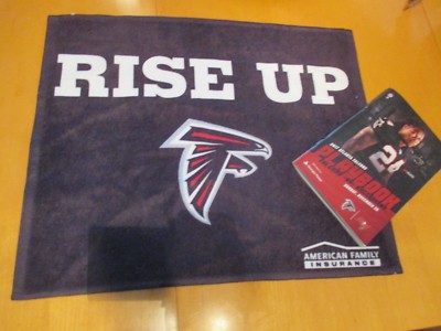 Atlanta Falcons RISE UP Towel & Game Playbook 11/26/2017 Devonta Freeman Cover