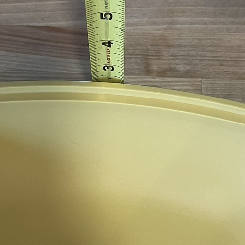 Vintage Tupperware 2 Piece Steamer Harvest Gold 1273-1 2 Piece - Picture 6 of 6