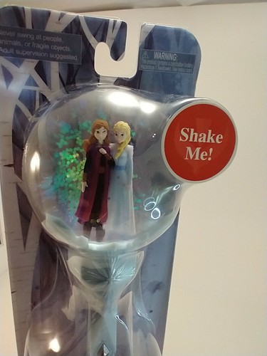 Frozen 2 Schwestern musikalischer Schneestab Kostüm Requisite Zepter, spielt ins Unbekannte - Bild 2 von 6