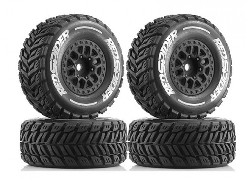 JUEGO DE LLANTAS Y NEUMÁTICOS DE GOMA ARA550116 PARA RC 1/14 ARRMA MOJAVE GROM CURSO CORTO - Imagen 9 de 10