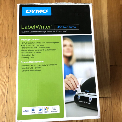 Impresora DYMO LabelWriter 450 Twin Turbo (71 etiquetas por minuto) 1752266 - Imagen 5 de 11