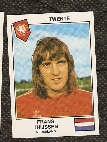 Figurina Euro Football '79 Panini N.392 Thijssen! Olanda Twente Nuova Non Comune