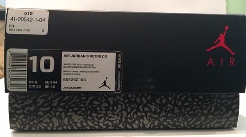 Retro Air Blue 2016 True 3 10 Jordan Taglia Y7gvIf6by