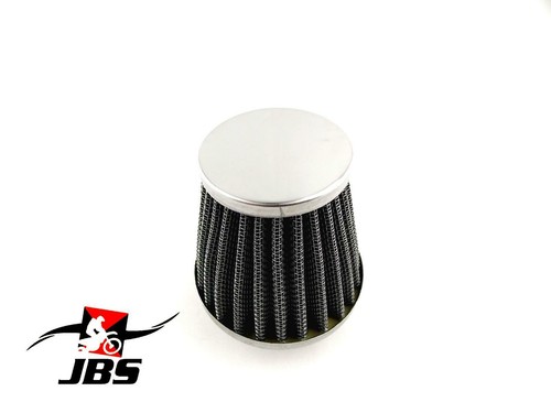 HONDA CB350K TWIN 68-72 JBS PERFORMANCE 48mm CHROME POD AIR FILTER CLEANER SET 2 - Bild 3 von 3