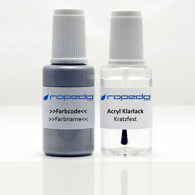 Lackstift Set für SUBARU 51E PURE WHITE 20ml + Klarlack 20ml