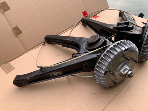2 NSU Schräglenker Hinterachsschwinge TT TTS 1200 Hinterachse Bremstrommel - Bild 5 von 18