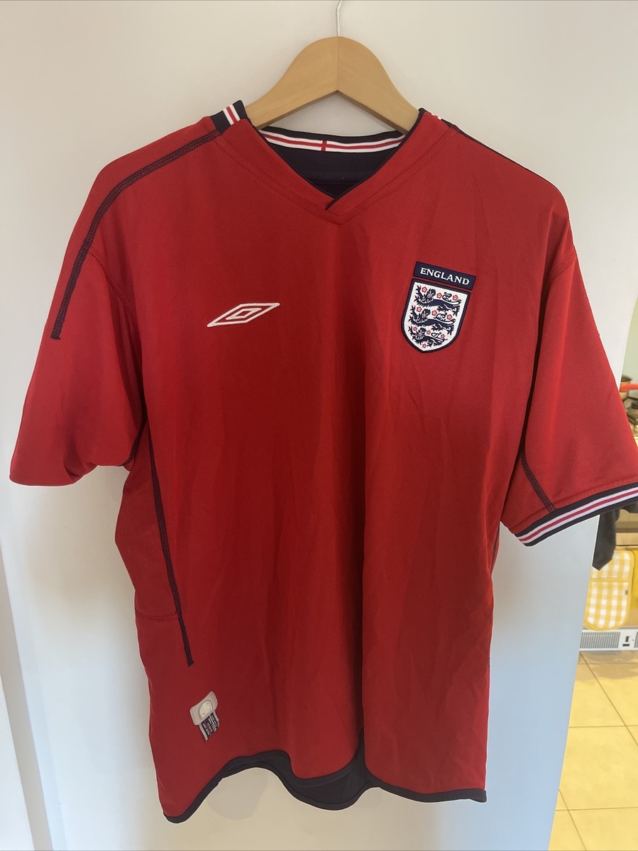 イングランド代表 リバーシブル ベッカム ゲームシャツ サッカー
