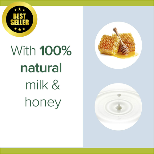 Naturals Bar Soap, 10 Pack X 90G, Moisture Care with Natural Milk & Honey - Picture 3 of 12