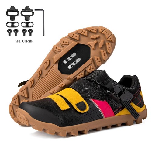 Winter MTB Cycling Sneaker with SPD-SL Cleat Men's Off-Road Bicycle Outdoor Shoe - Picture 20 of 34
