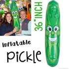 GIANT Inflatable Pickle Head - Beach Pool Float Noodle Gag Prank Joke Party Fun