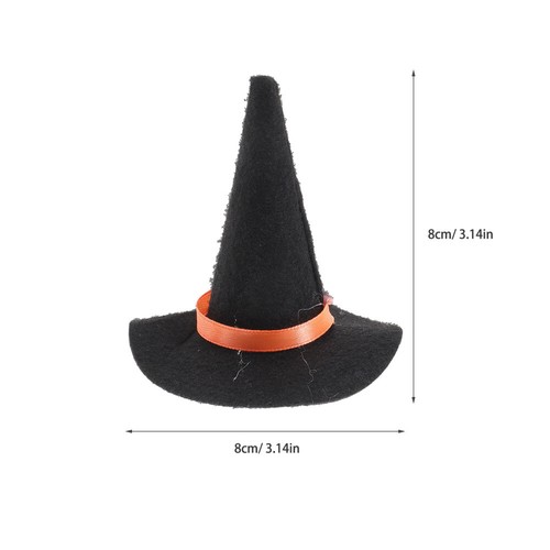 12 Pcs Hat Small Broom Minitire Hats and Brooms Miniature Bulk Baby - Picture 12 of 12